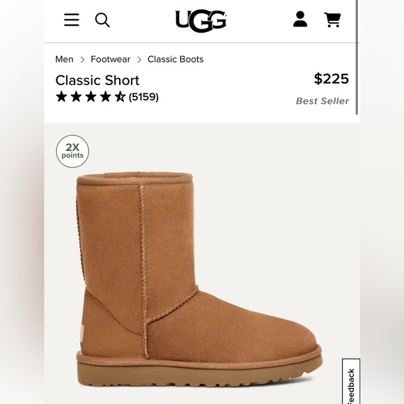 Men’s Uggs, NEVER WORN - Picture 6 of 6